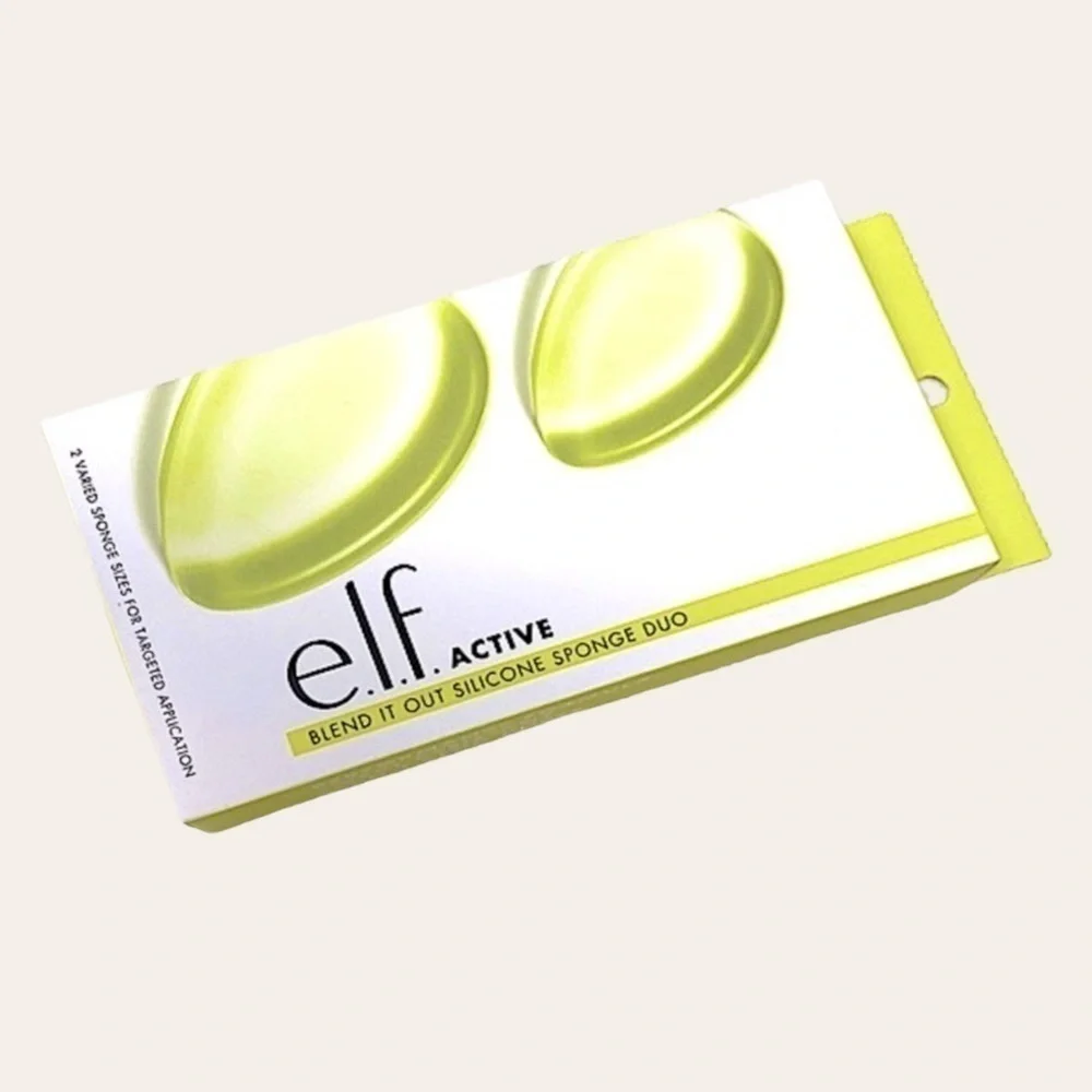 🌺 Elf Cosmetics Work it Out Silicone Sponge Duo Set